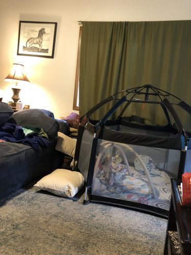 Customer photo review of Pop N' Go® Playpen