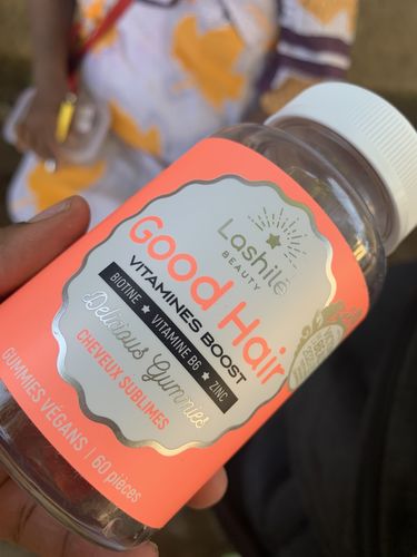 Customer photo review of Good Hair Vitamins - 1 mois  10.00% Off Auto renew (Livré chaque 1 Mois)