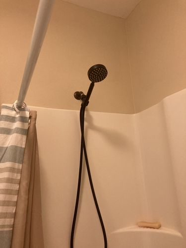 Customer photo review of 1-Spray Handheld Shower Head Set