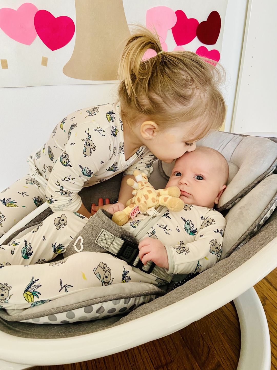 Customer photo review of Limited Edition Koala Bamboo Two-Piece Pajama