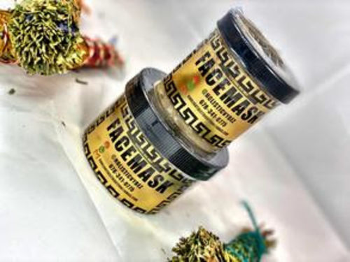 Customer photo review of Sea Moss Face Mask