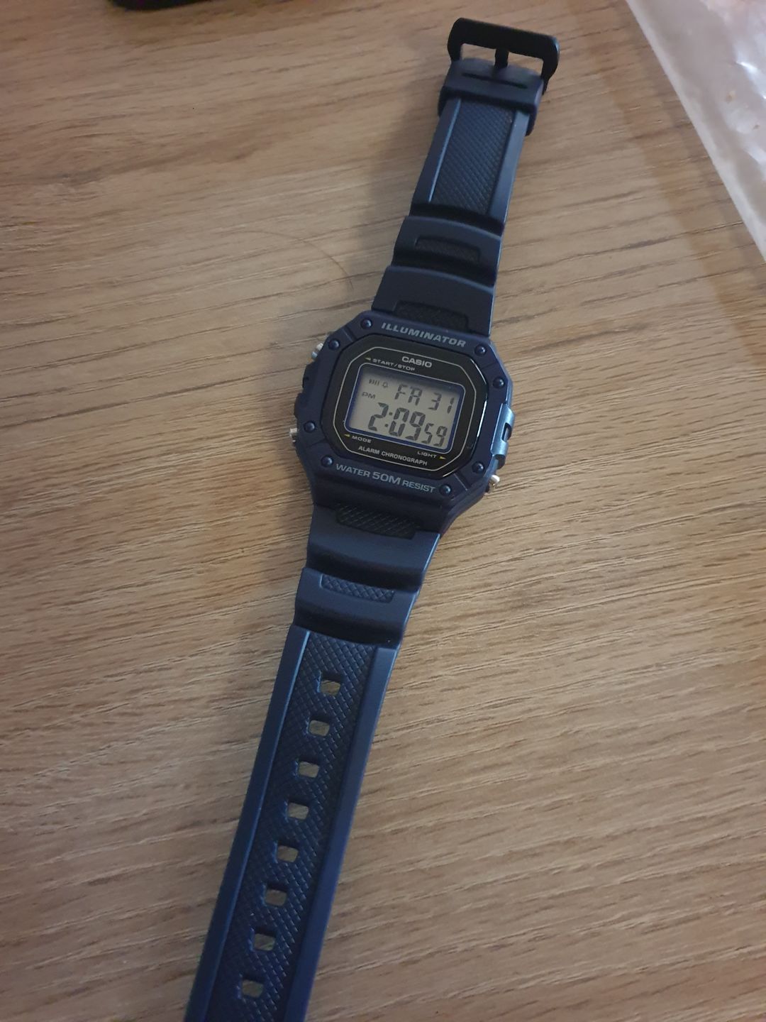 Customer photo review of Reloj Casio Vintage W-218H-2AVDF Azul