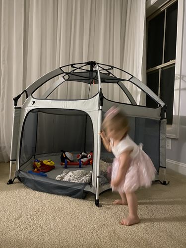Customer photo review of Pop N' Go® Playpen