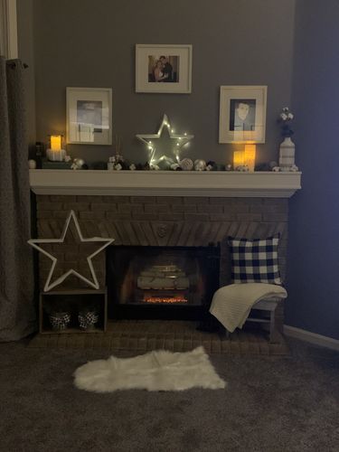 Customer photo review of Dimplex Revillusion 20" Electric Birchwood Log Insert