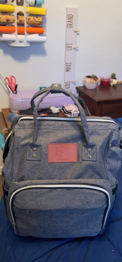 Customer photo review of Original Diaper Backpack