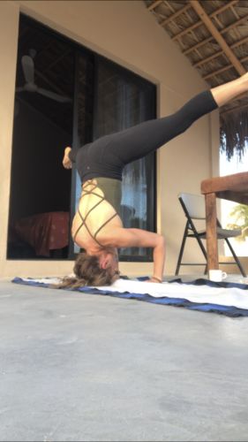 Customer photo review of Cloudless Bodysuit - Olive Ash