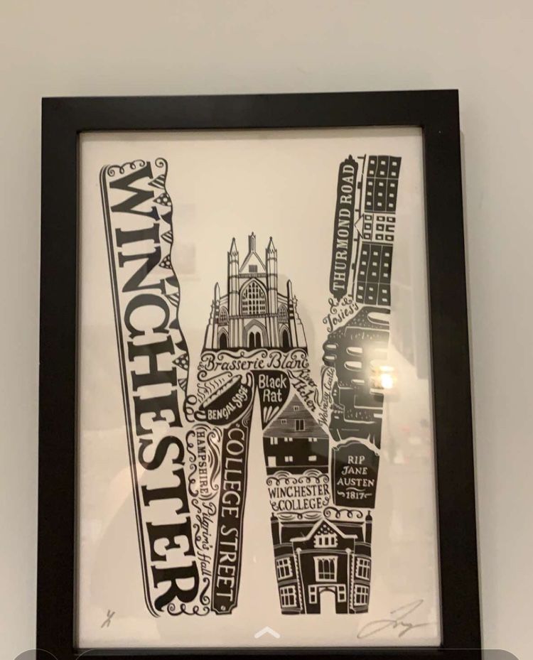 Customer photo review of Personalised Graduation Print