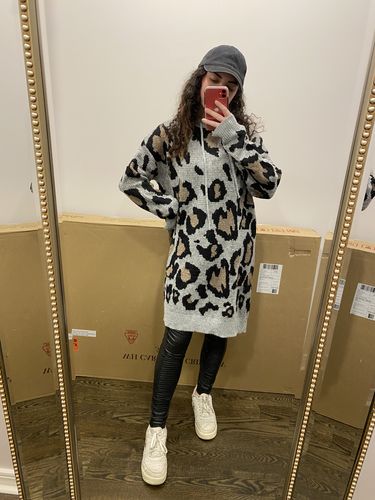 Customer photo review of Charlie Sweater Dress