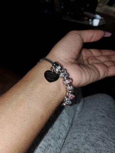 Customer photo review of Piece Of My Heart Bracelet