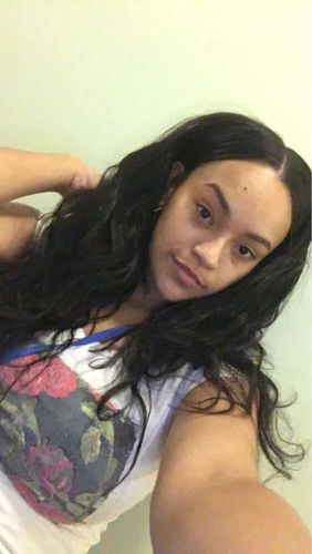 Customer photo review of Full Shine Sew In Hair Weft Bundles 100% Remy Human Hair Jet Black (#1)
