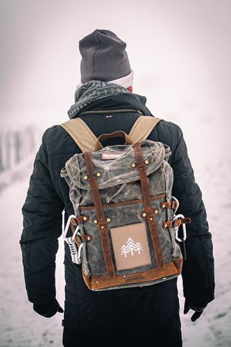 Customer photo review of Rucksack Olivgrau (🌲) (Vorbesteller)