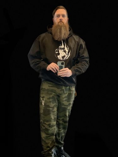 Customer photo review of #Rocker Forest Camo Unisex Joggers - 018