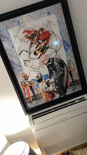 Customer photo review of "First painting" - limitée à 250 exemplaires