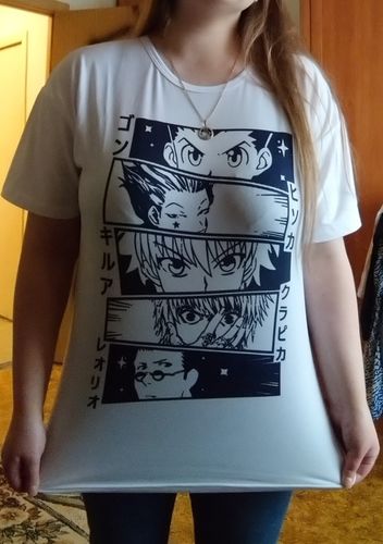 Customer photo review of Kawaii Style Hunter X Hunter Tee