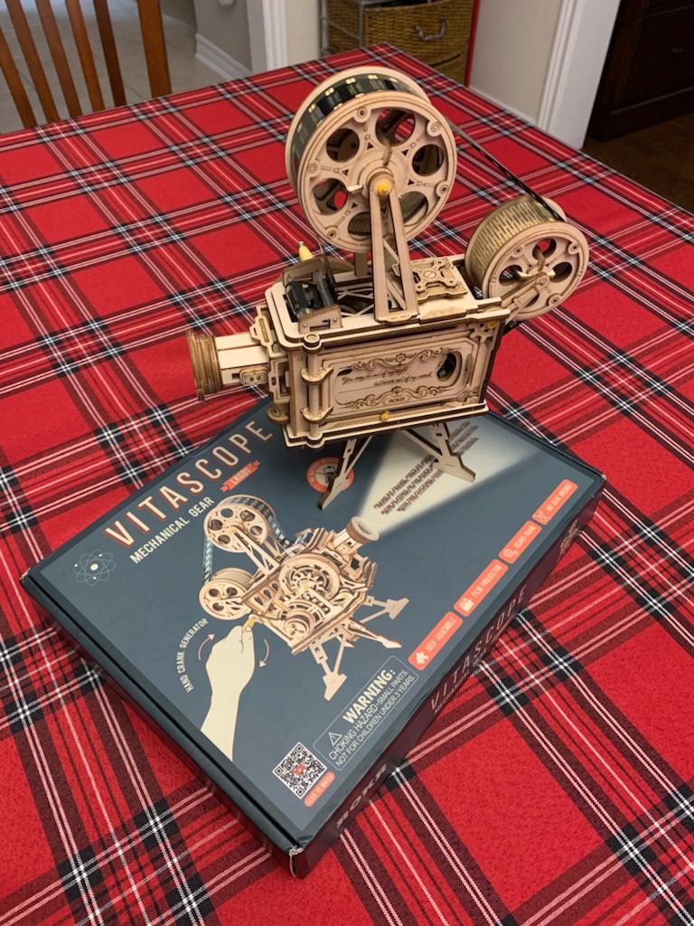 Customer photo review of retro Projector | Vitascope