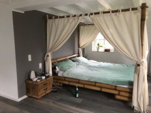 Customer photo review of Himmelbett Bambus TABANAN HonigAntik