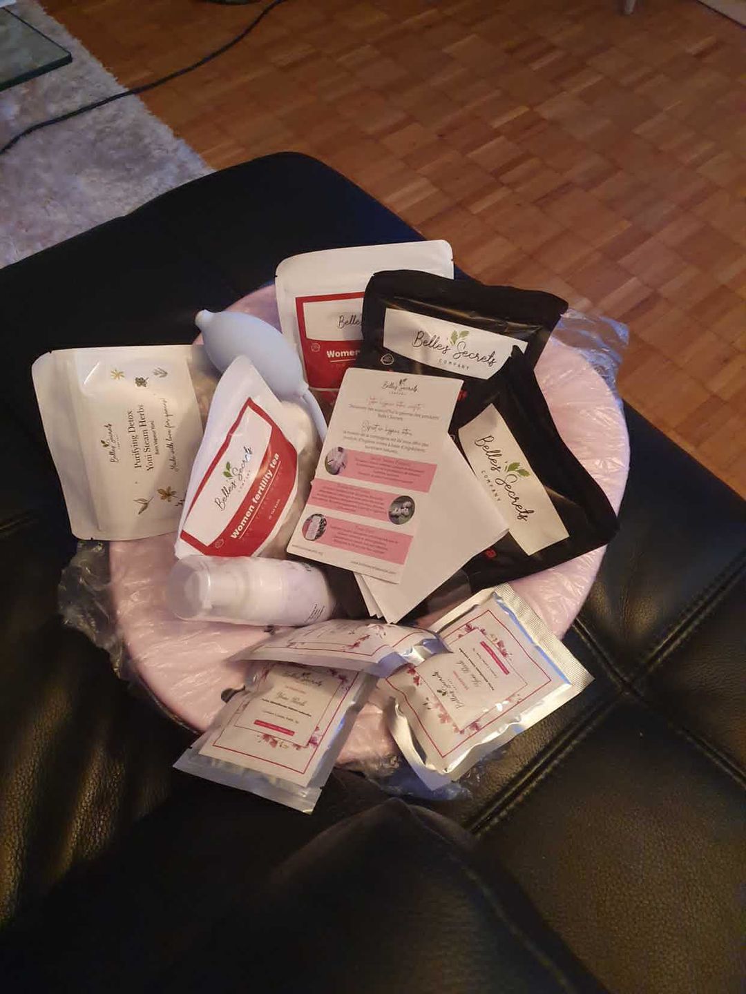 Customer photo review of Belle's Natural Yoni Wash