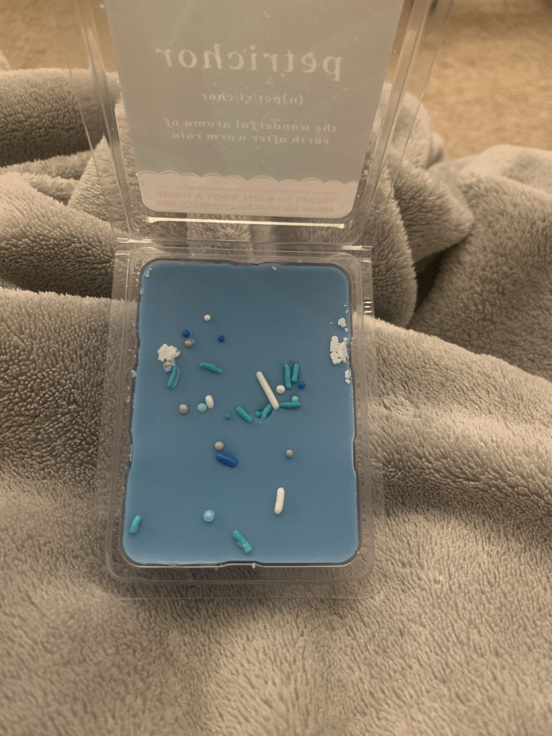 Customer photo review of Petrichor Wax Melts