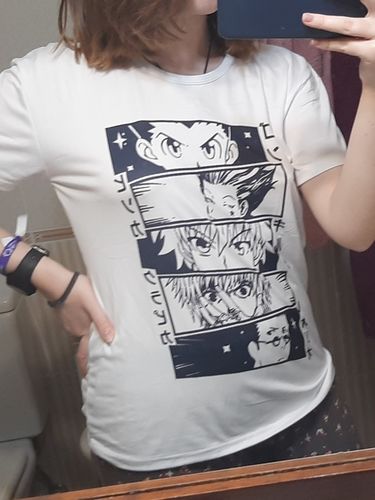 Customer photo review of Kawaii Style Hunter X Hunter Tee