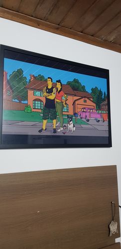 Customer photo review of RETRATO EM ARQUIVO DIGITAL FAMILIA AMARELA