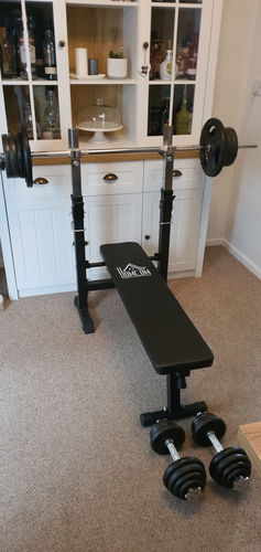 Customer photo review of STANDARD HOME gym Iron PLATE Disc  31mm