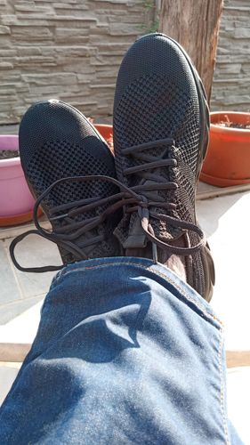 Customer photo review of Spring Summer High Quality Mesh Sneakers