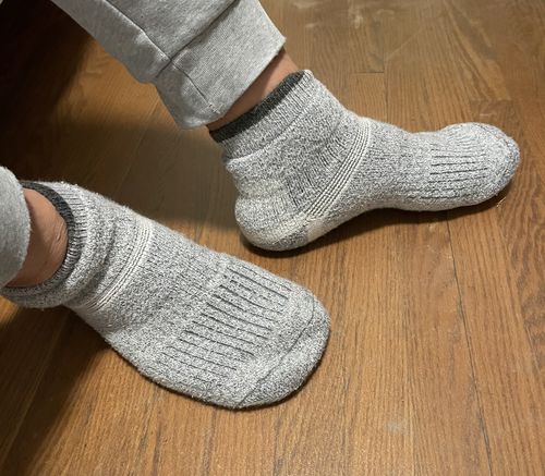 Customer photo review of J.B. Field's "Technical Explorer" 1/4 Low-cut Merino & Coolmax Sock