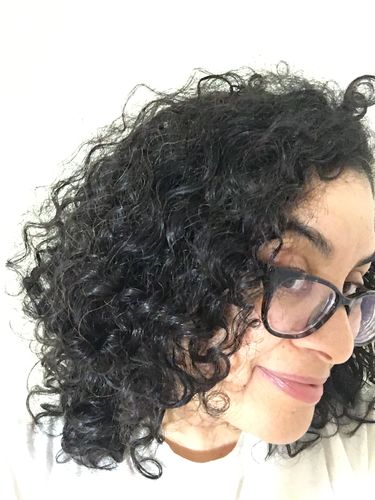 Customer photo review of Sample Defining Flaxseed Gel for Curly Hair (Select Fragrance)