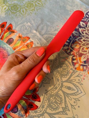 Customer photo review of Spatule Silicone