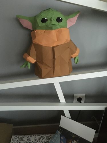 Customer photo review of Bébé Yoda