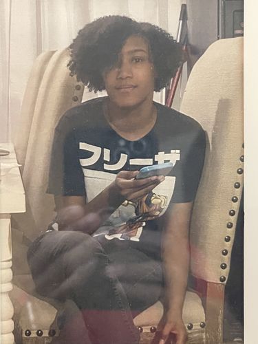 Customer photo review of Curly Hair Wash and Go System with Organic Jojoba Oil for Moisturizing Hair with Lavender Fragrance (Step 1 - 4)