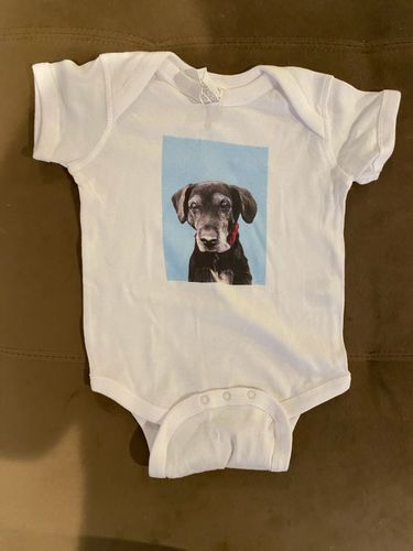 my sister is a dachshund baby one piece dog pet infant bodysuit