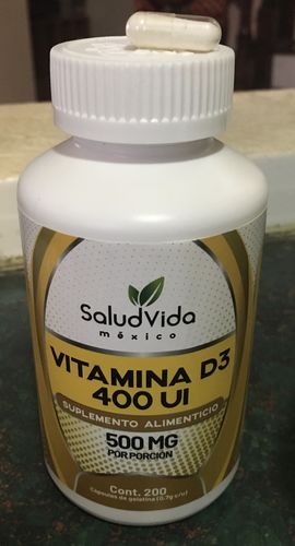 Customer photo review of Vitamina D3 400UI