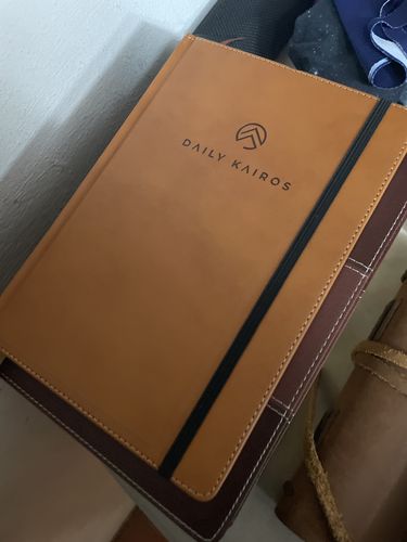 Customer photo review of Daily Kairos Prayer Journal