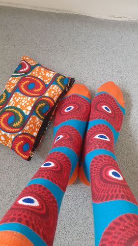 Customer photo review of The Classic Afrisocks Collection