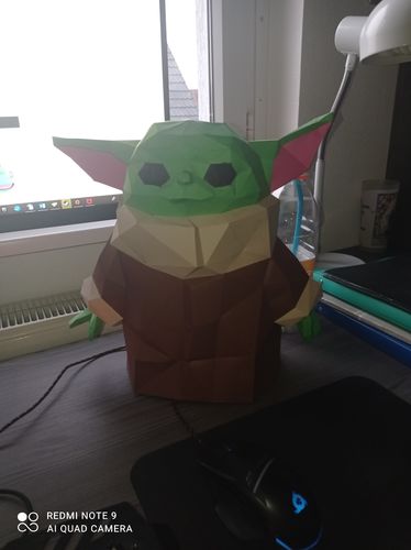 Customer photo review of Bébé Yoda