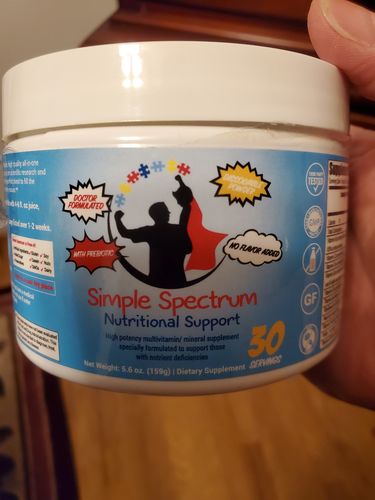 Customer photo review of Simple Spectrum Nutritional Support Supplement