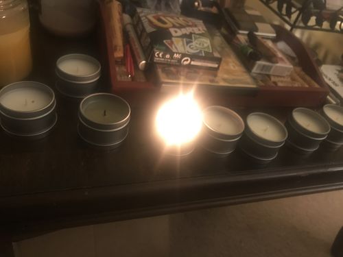 Customer photo review of 4 Plus Sample Fragrance Kit