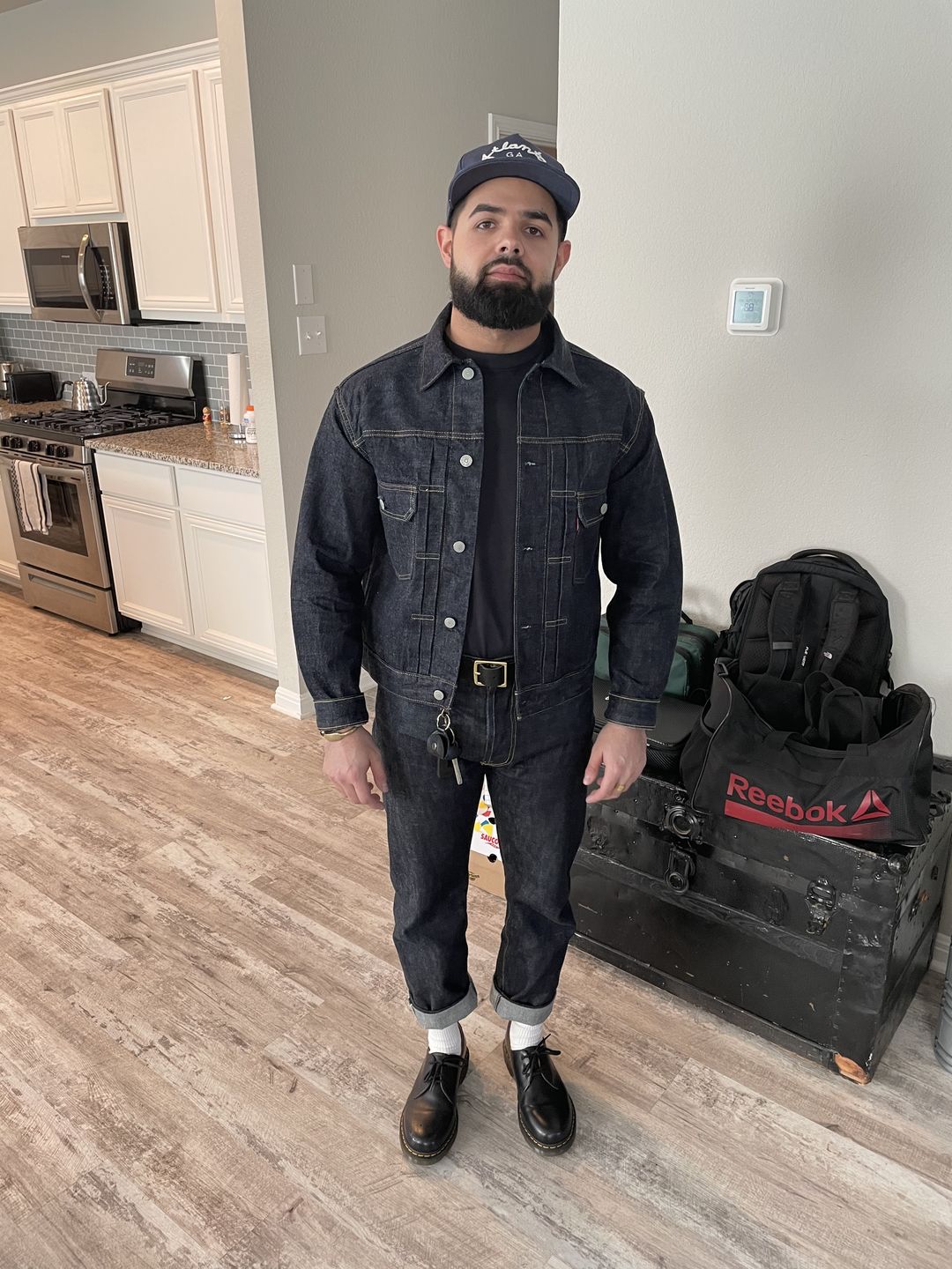 Customer photo review of Lot 52807XX 1952 Model Type 2 Selvedge Denim Jacket