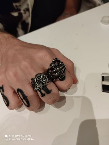 Customer photo review of VIKING NAVIGATOR RING