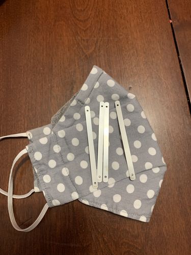 Customer photo review of Mask Insert - Straight - 100 Count