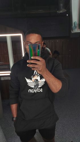 Customer photo review of Dragonball - Saiyan Hoodie