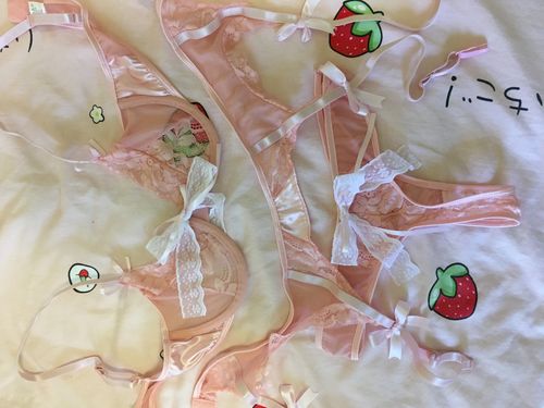 Customer photo review of [Handmade Lingerie] Soft Rose Lingerie Set