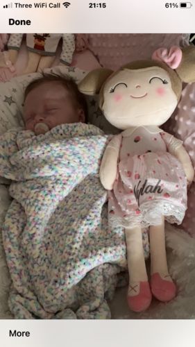 Customer photo review of Personalized Leyadoll (Strawberry) with Gift Bag - 2 Skin Tones