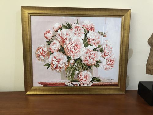 Customer photo review of Pintar por numeros personalizado