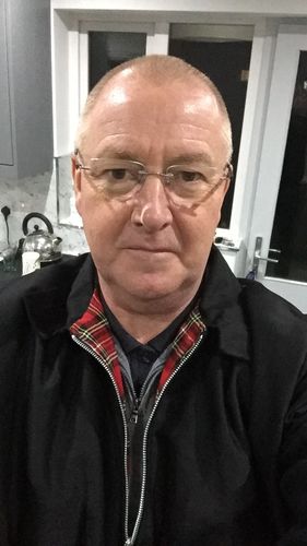 Customer photo review of Mens Classic Harrington Jacket - Black