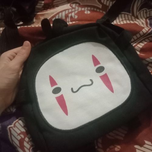Customer photo review of Kawaii Style No Face Crossbody Bag