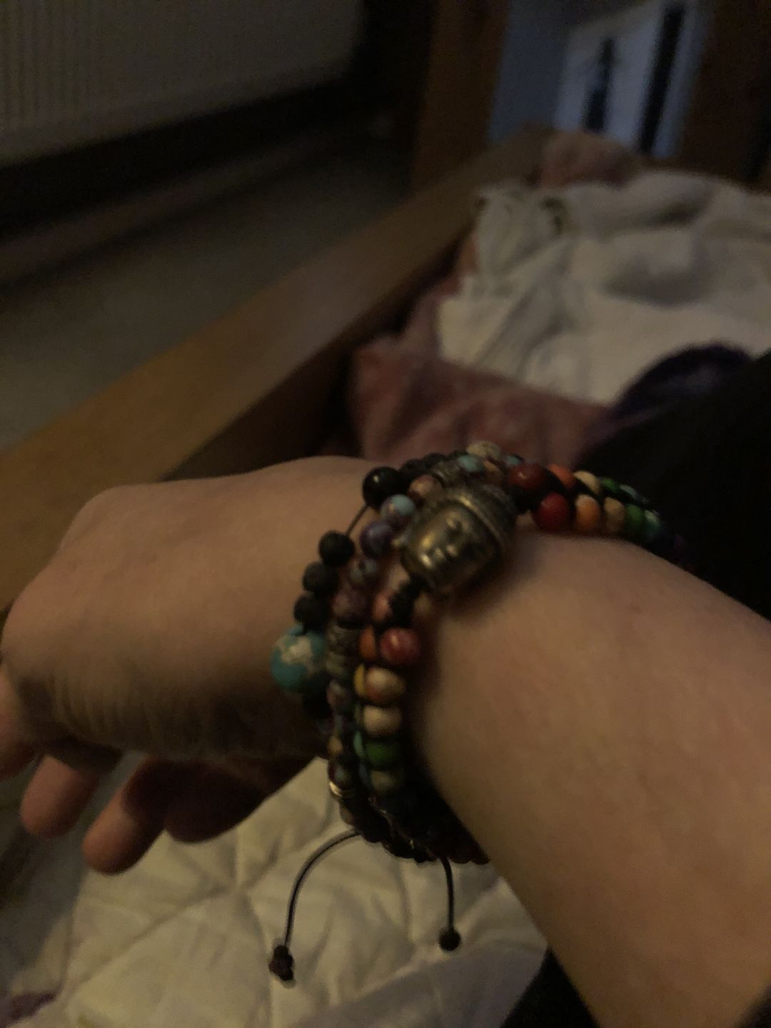 Customer photo review of Tibetan Energy Bracelet