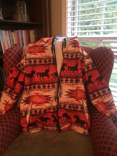 Customer photo review of Native Horse Pattern