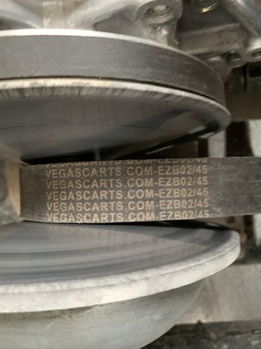 Customer photo review of Yamaha G2/G9/G14/G16/G22/G29 Drive Belt for GX390/Clone Conversion